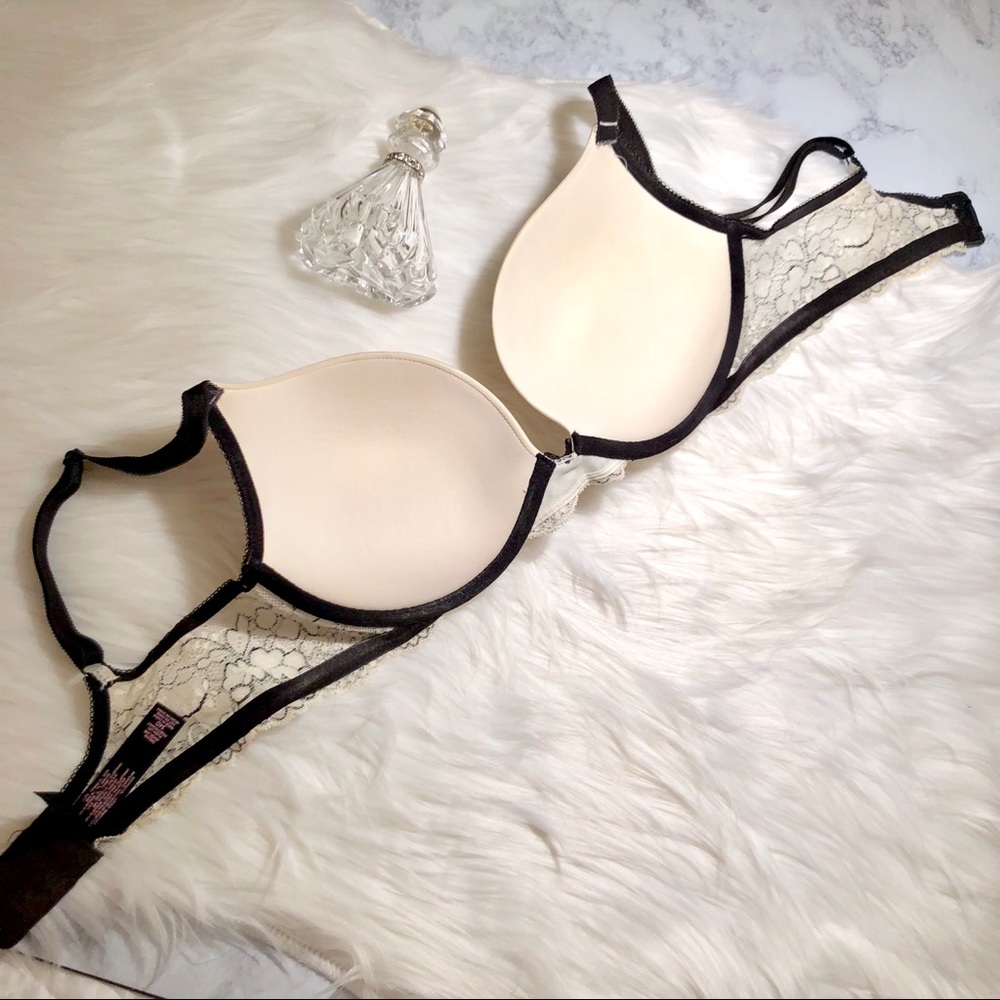 { Victoria’s Secret } : White Lace Dream Angels Push-up Bra - Picture 5 of 8